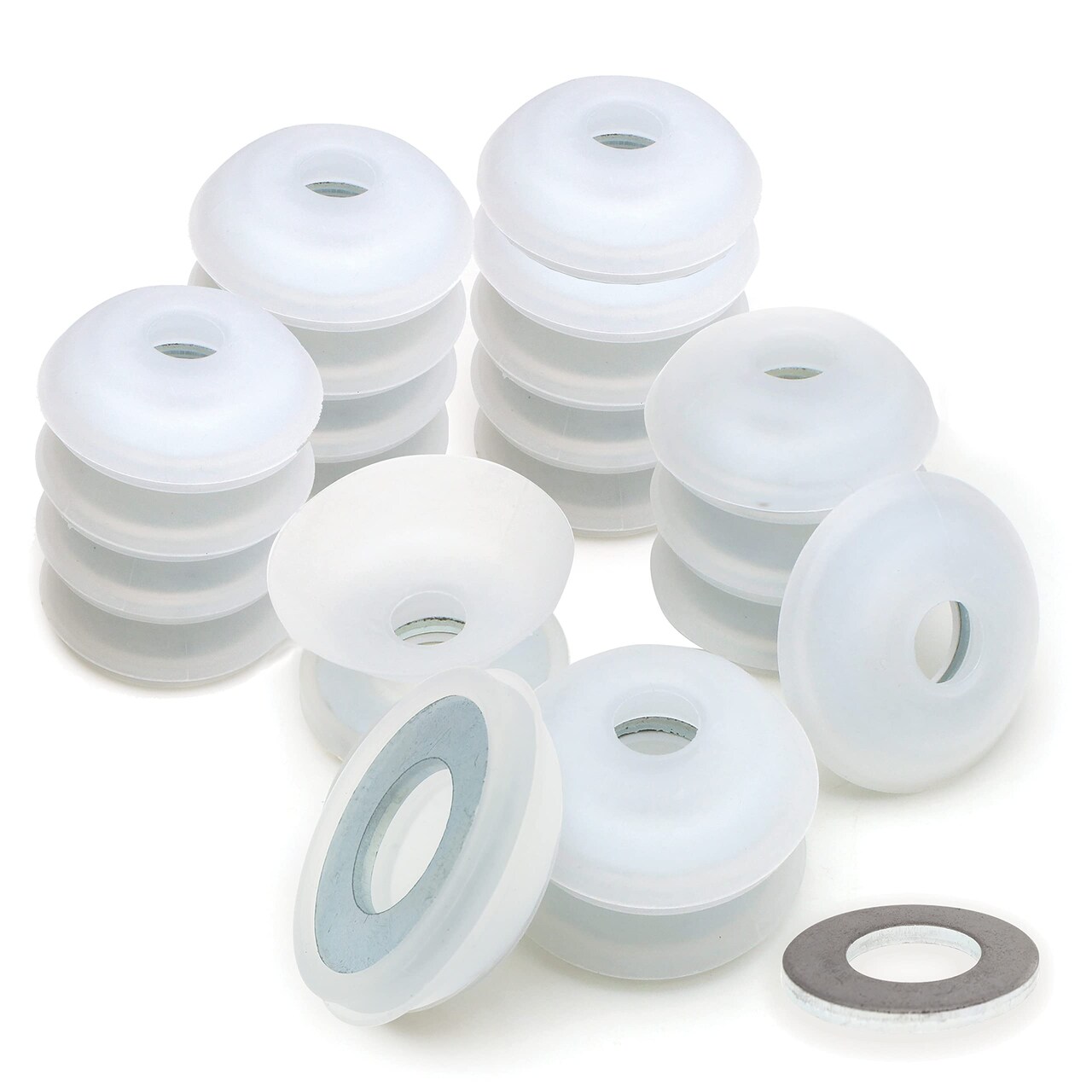 The Beadsmith Bob-EEZ Cord Management – No-Tangle Thread Bobbins with 24 Gram Weights – 1-7/8”, Bag of 25 Pieces – Storage Organization – Jewelry Tools for Kumihimo Braiding and Macrame Designs